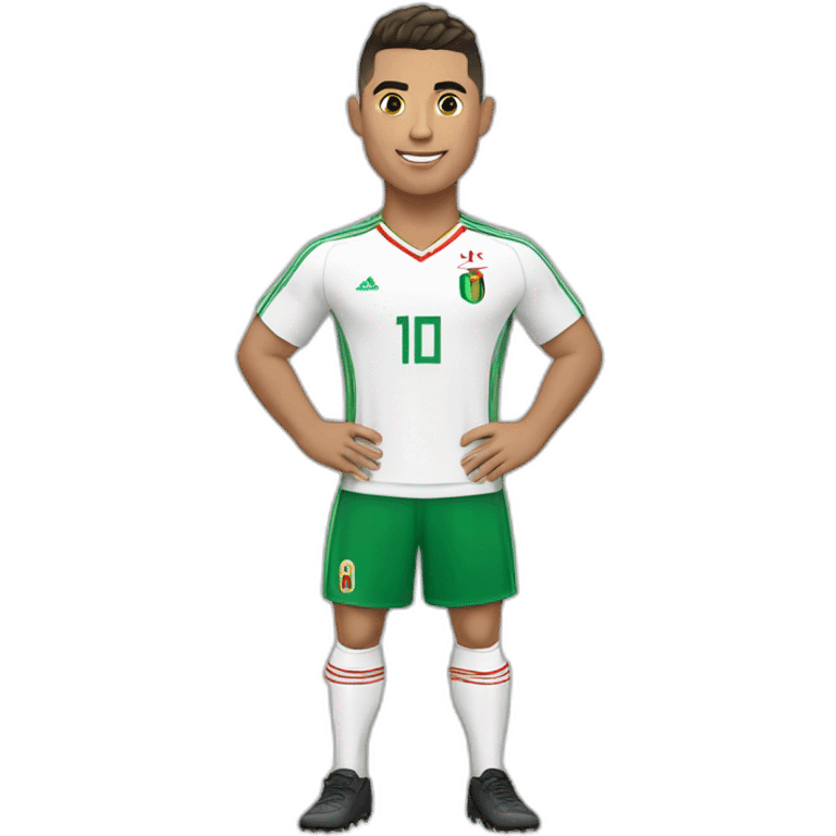 Ronaldo avec le maillot de l’Algérie  emoji