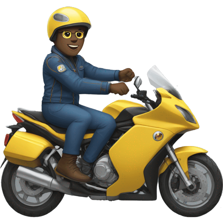 TSHISEKEDI sur la moto emoji