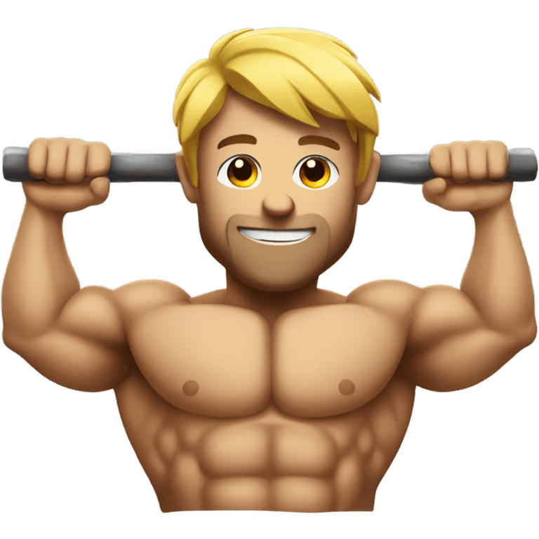 CrossFit muscle man emoji