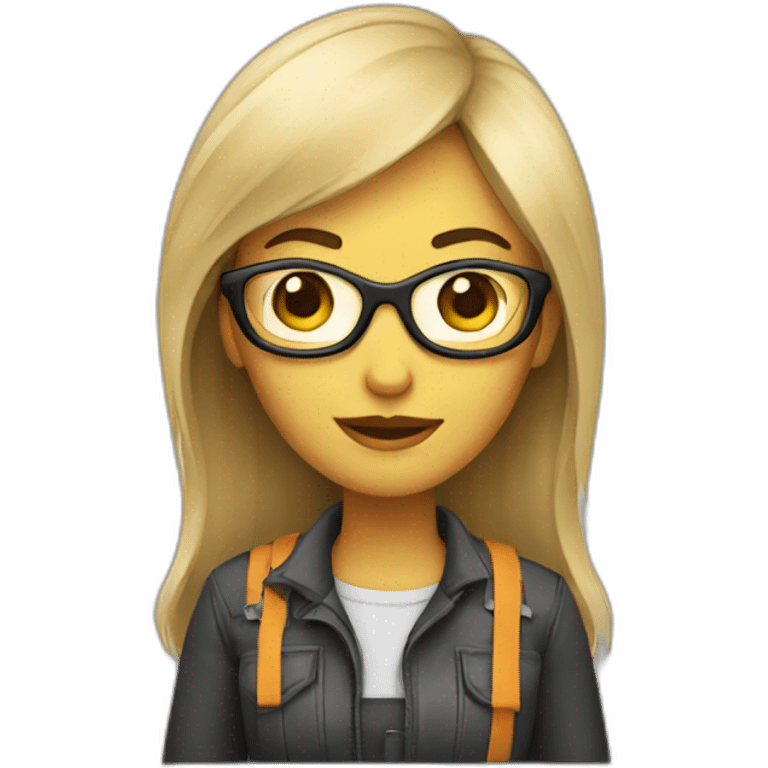 developer woman emoji