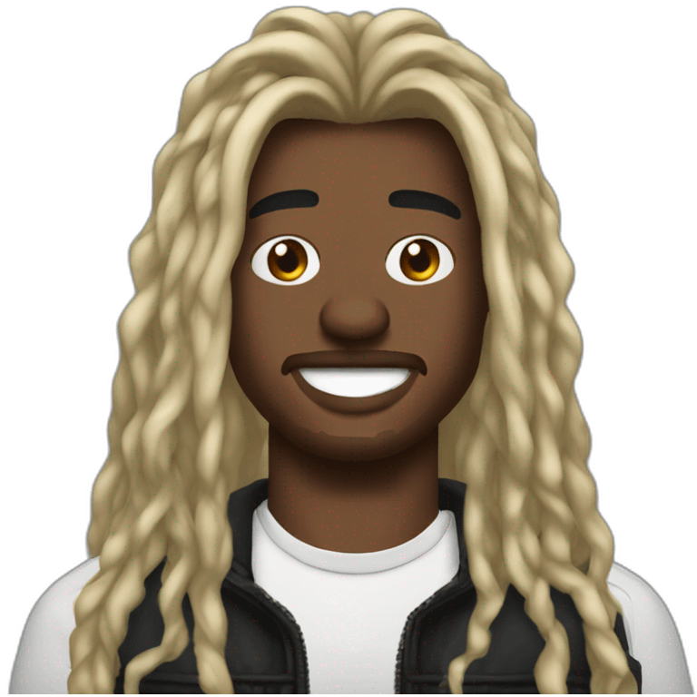 Jimmy butler with long emo hair and piercings emoji