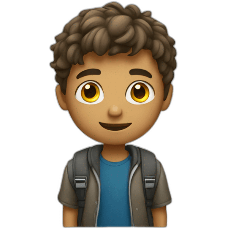 student-kid-man emoji