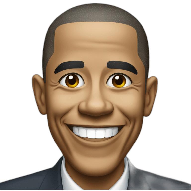 Obama winks emoji