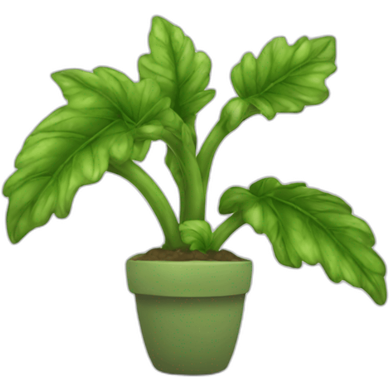 veiny egplant emoji