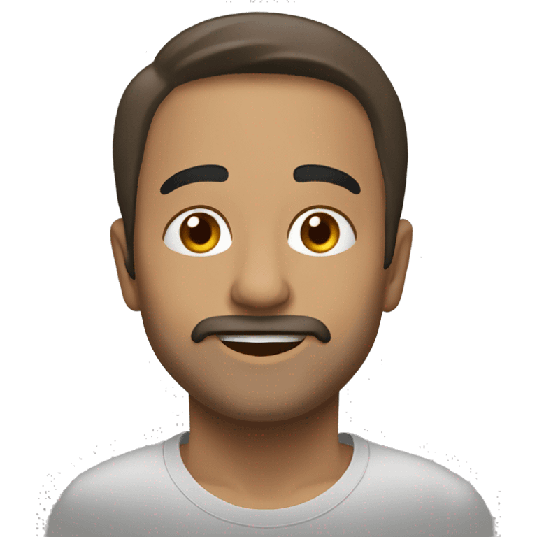 یاسین با خرس emoji