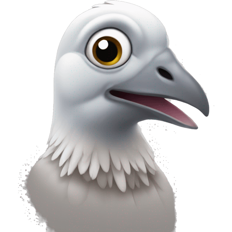 pigeon as a pepe emoji