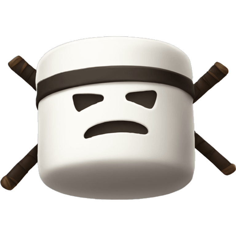 marshmellow ninja emoji