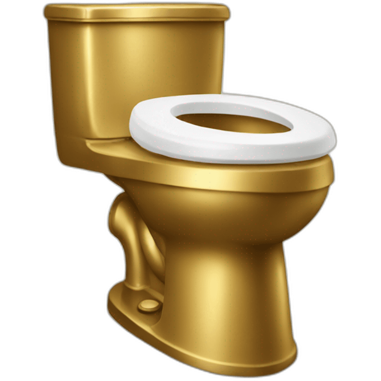 golden toilet emoji