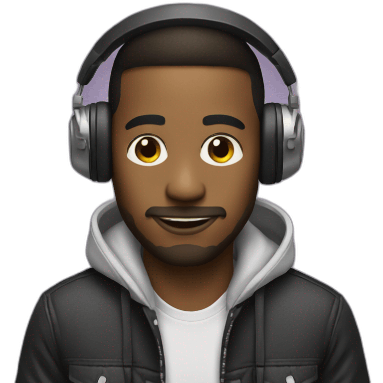 Dj man emoji