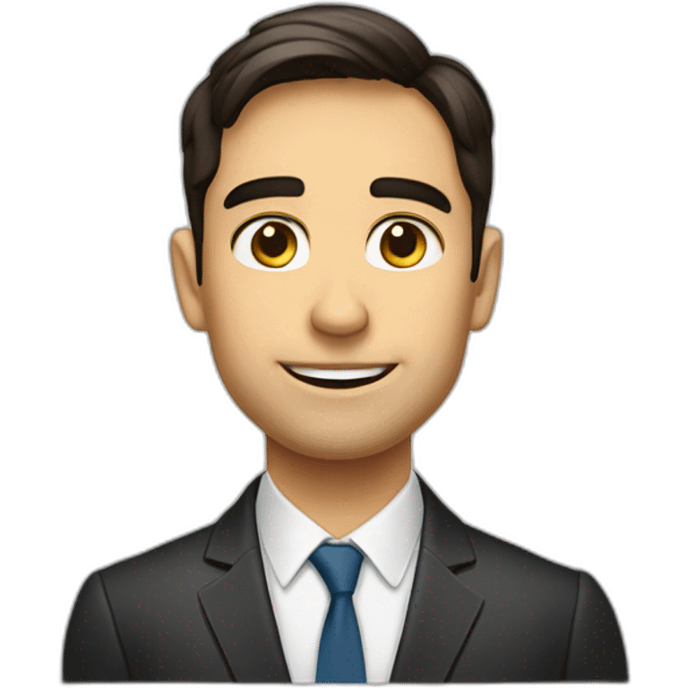 EJECUTIVO JOVEN RUBIO emoji