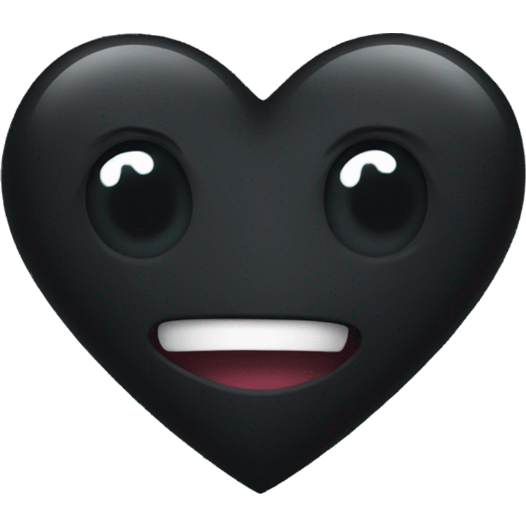 Black heart emoji