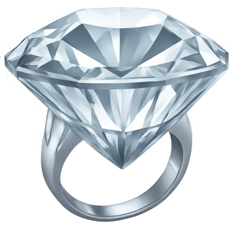 Huge Diamond ring emoji