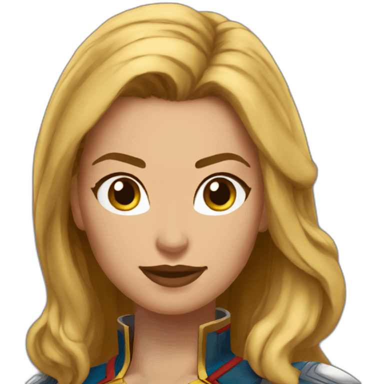 Captain-marvel-girl emoji