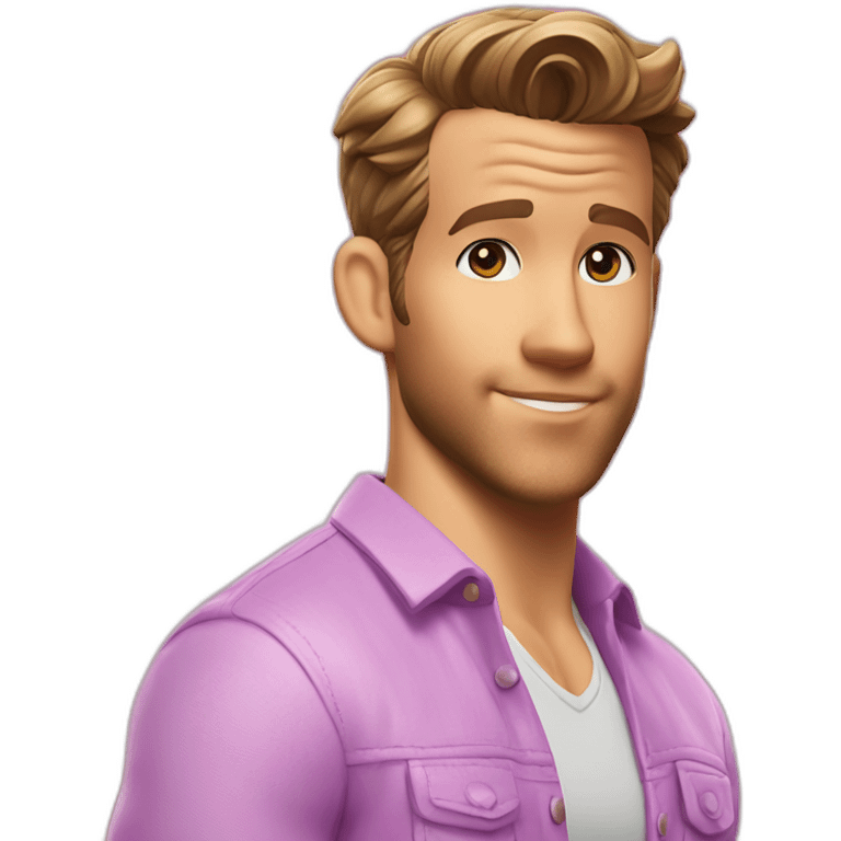 ryan reynolds in barbie movie emoji