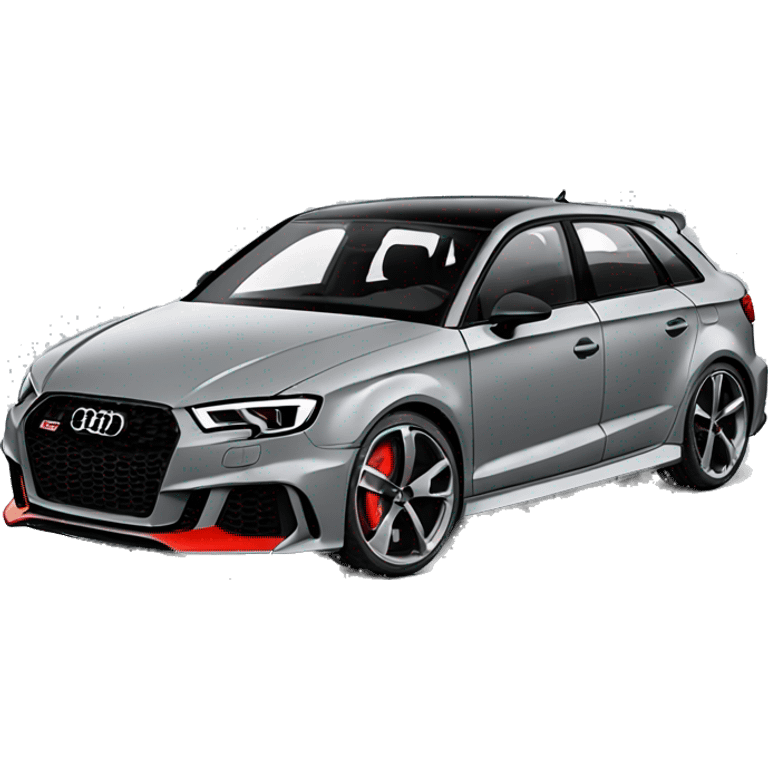 nardo grey audi rs3 emoji