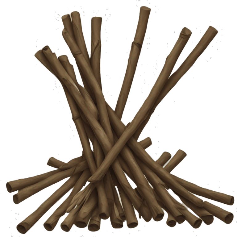 Bundle of dead sticks emoji