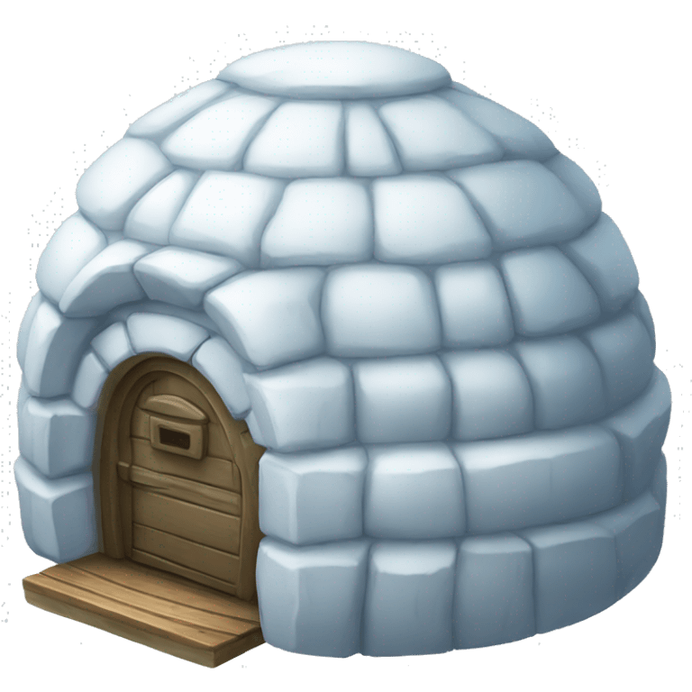 igloo + cool hacker emoji