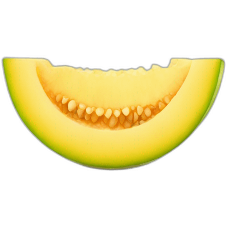 Yellow melon emoji