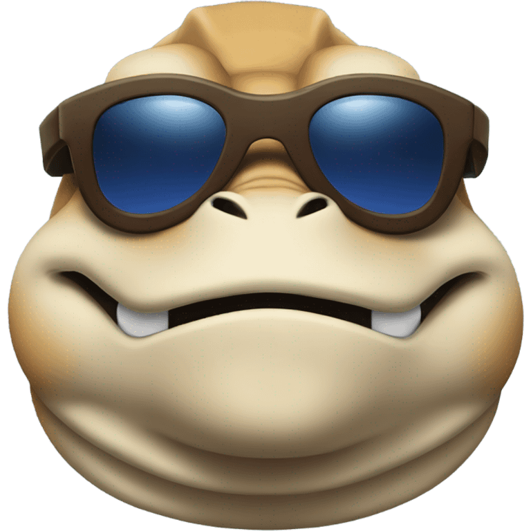 Blastoise wearing sunglasses emoji