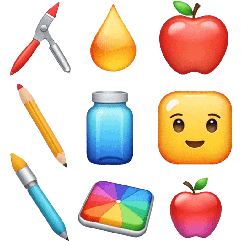 artsy materials emoji