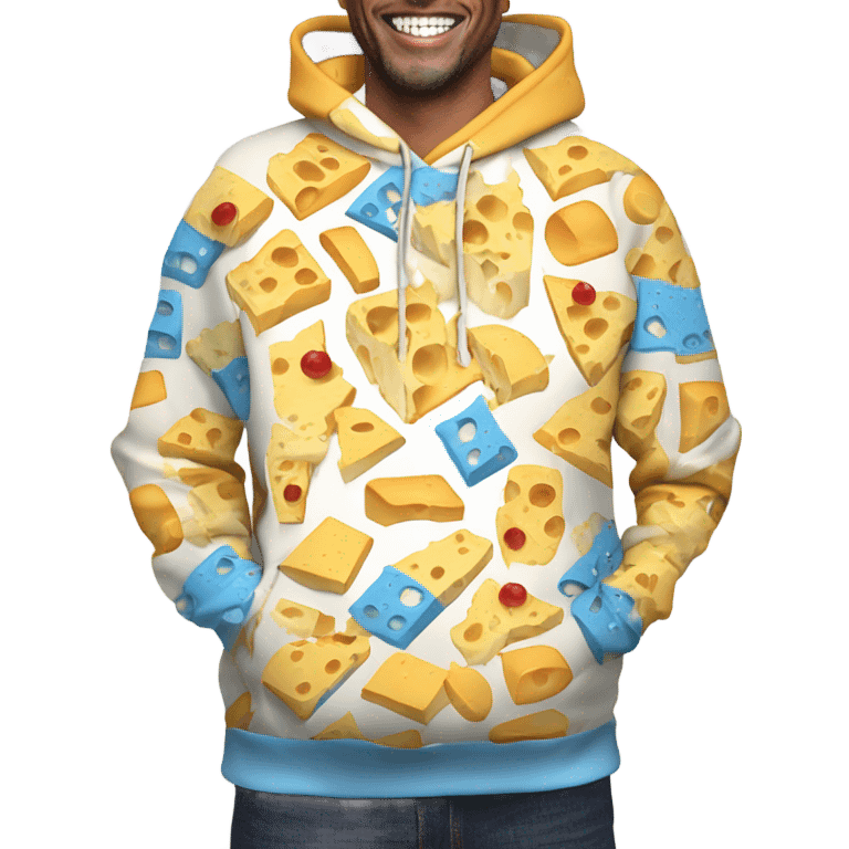 Cheese hoodie  emoji