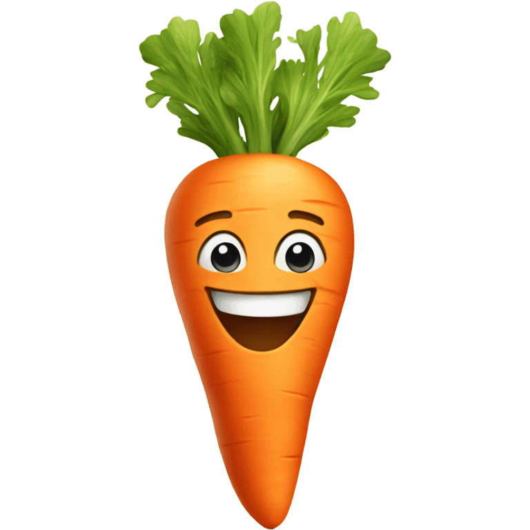 happy carrot  emoji