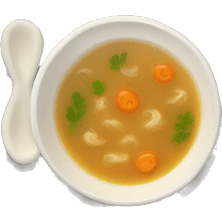 Soup broth  emoji