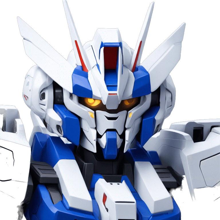 Gundam exia qui fait coucou emoji