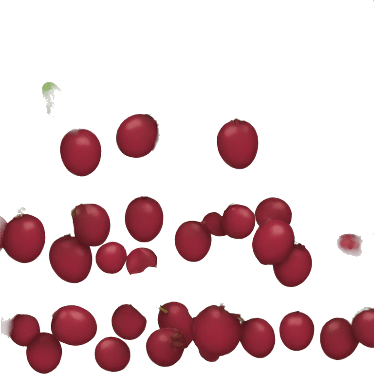 Cranberry emoji