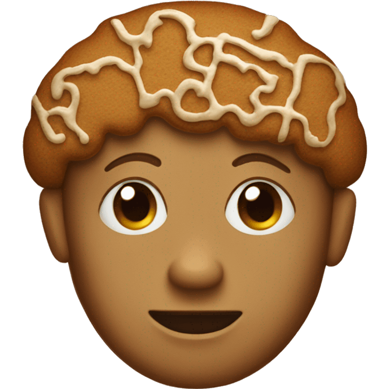 Gingerbread emoji