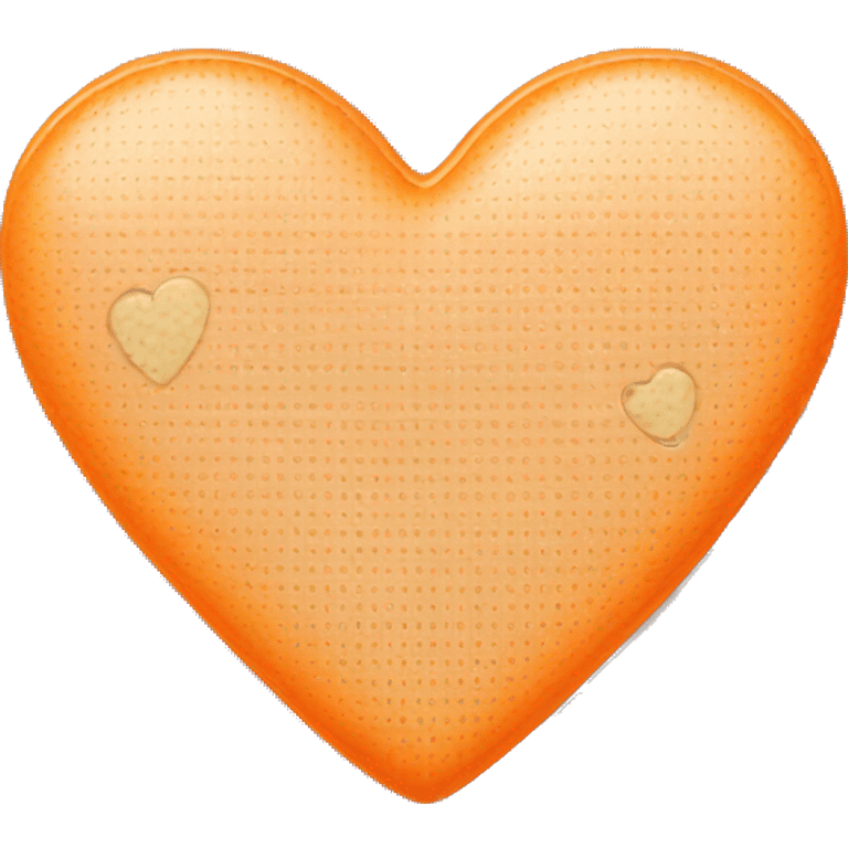 light orange heart with band-aid emoji