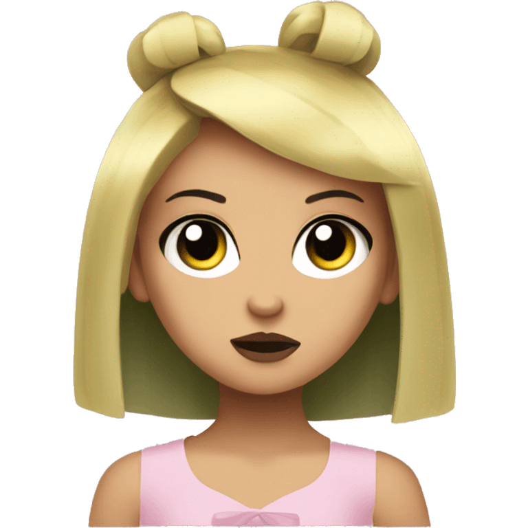 Powerpuff Girl Buttercup emoji