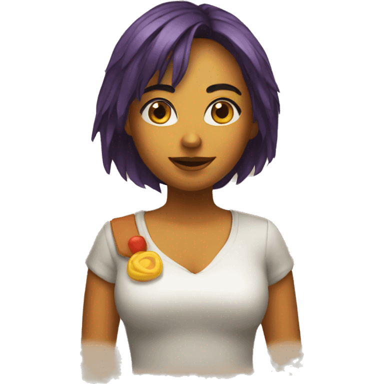 Chica ind emoji