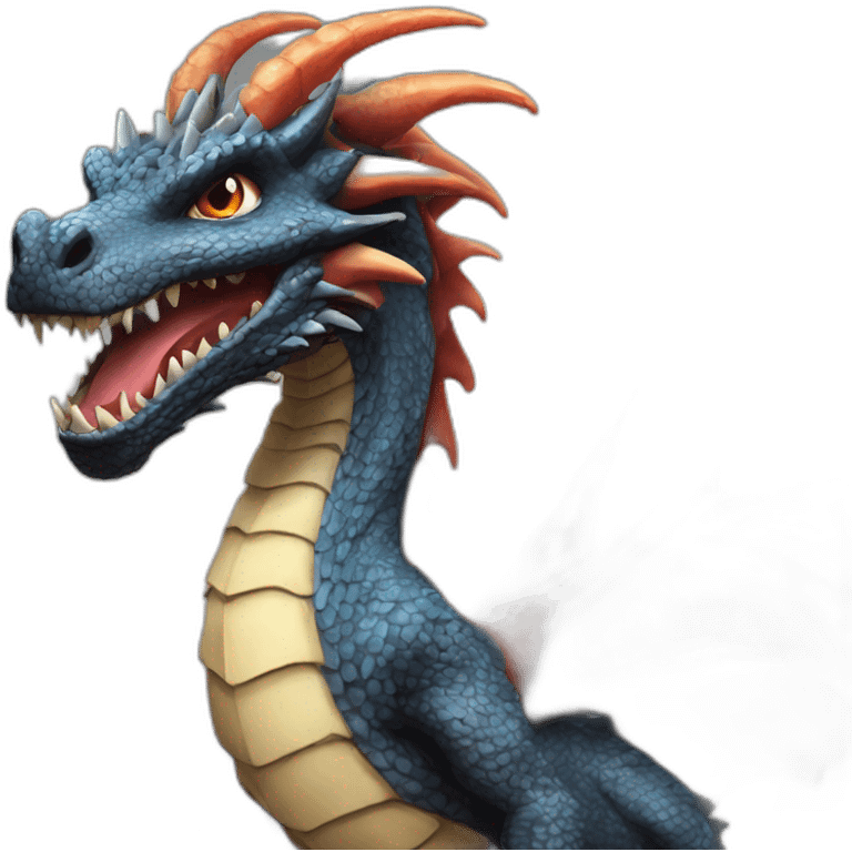 Dragon giga Chad  emoji