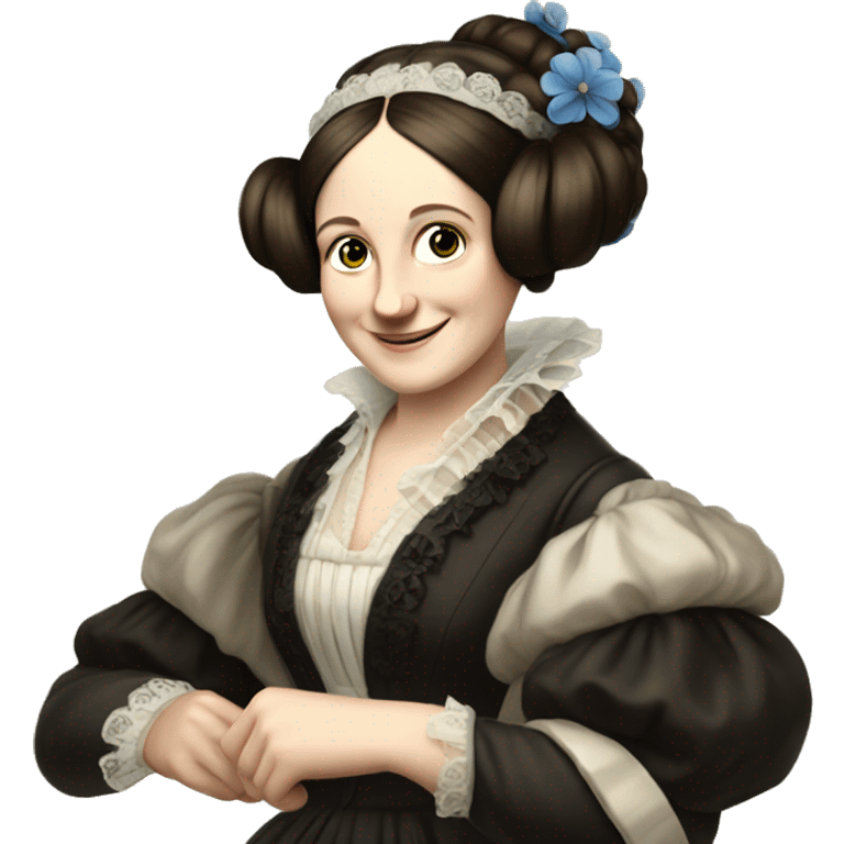 historical figure Ada Lovelace thumbs up emoji