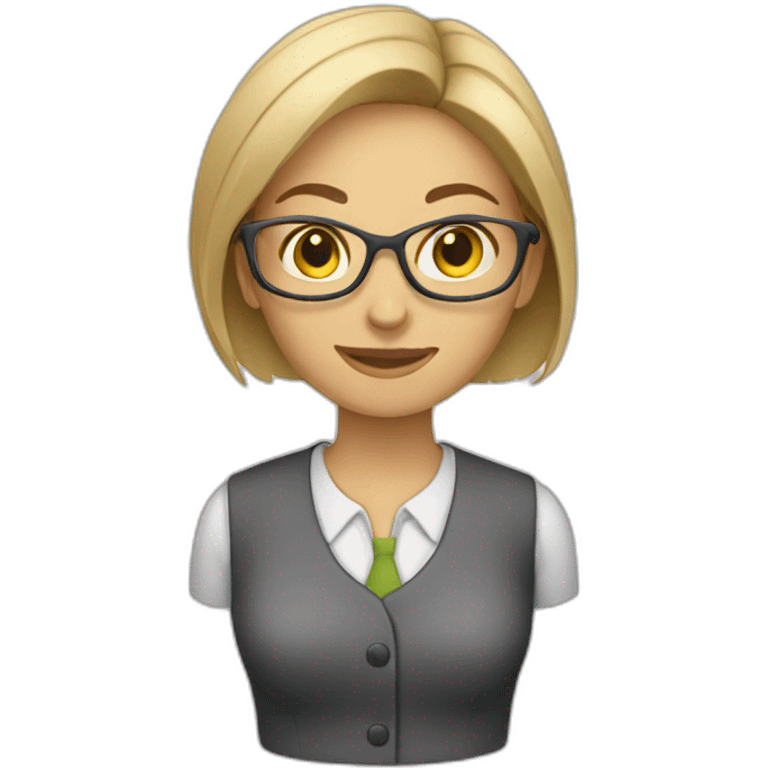 female bookkeeper emoji