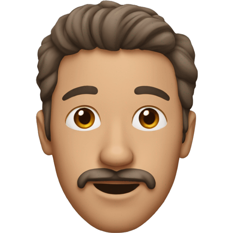 Man with dog’s nose emoji