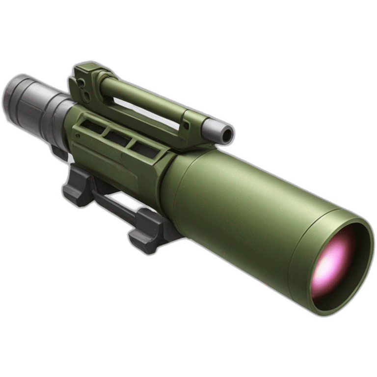 Rocket-propelled grenade launcher emoji