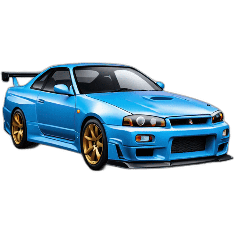 Nissan skyline gt34 emoji