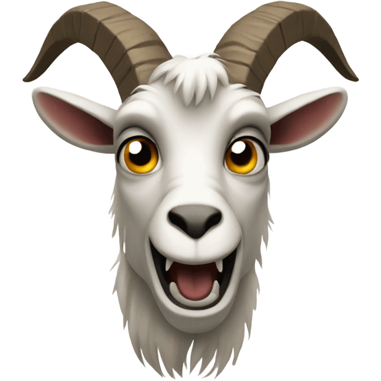 Mad goat emoji