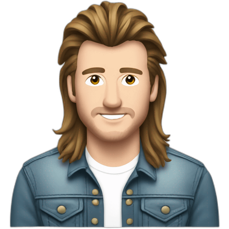 Morgan wallen mullet emoji