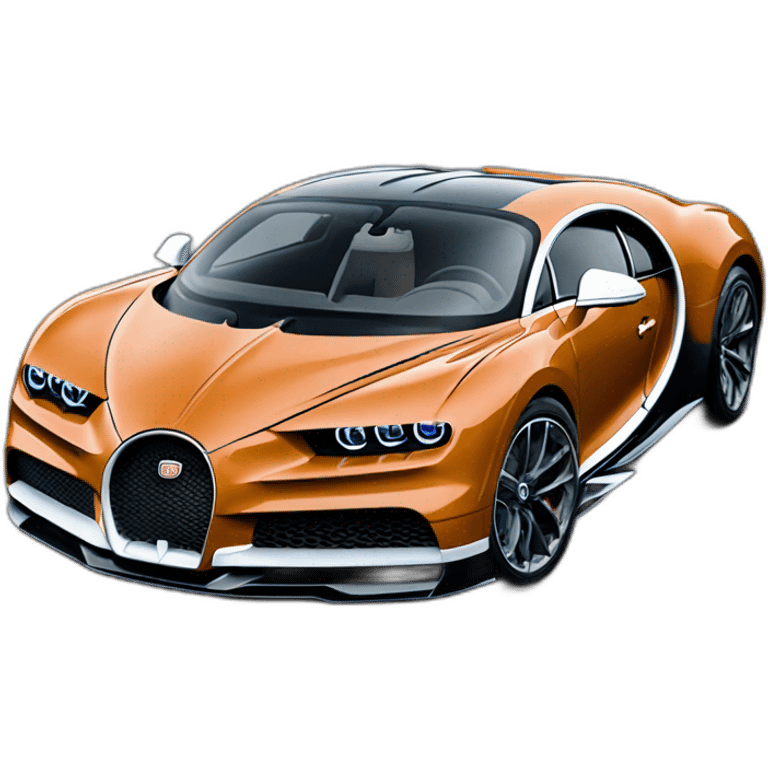 Bugatti chiron super sport emoji