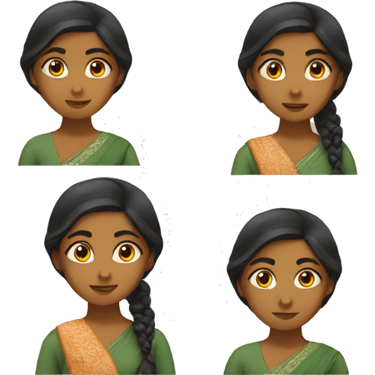 Bengali girl emoji