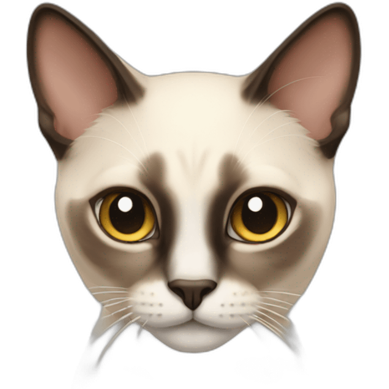 Cat Siamese emoji