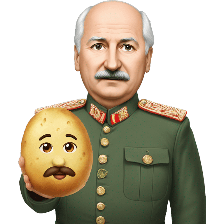 lukashenko and potato emoji