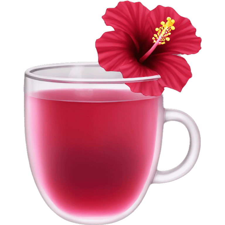 Hibiscus tea emoji