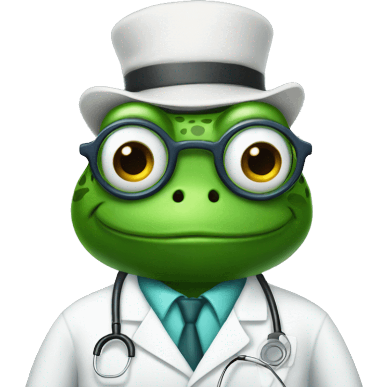 mr frog doctor emoji