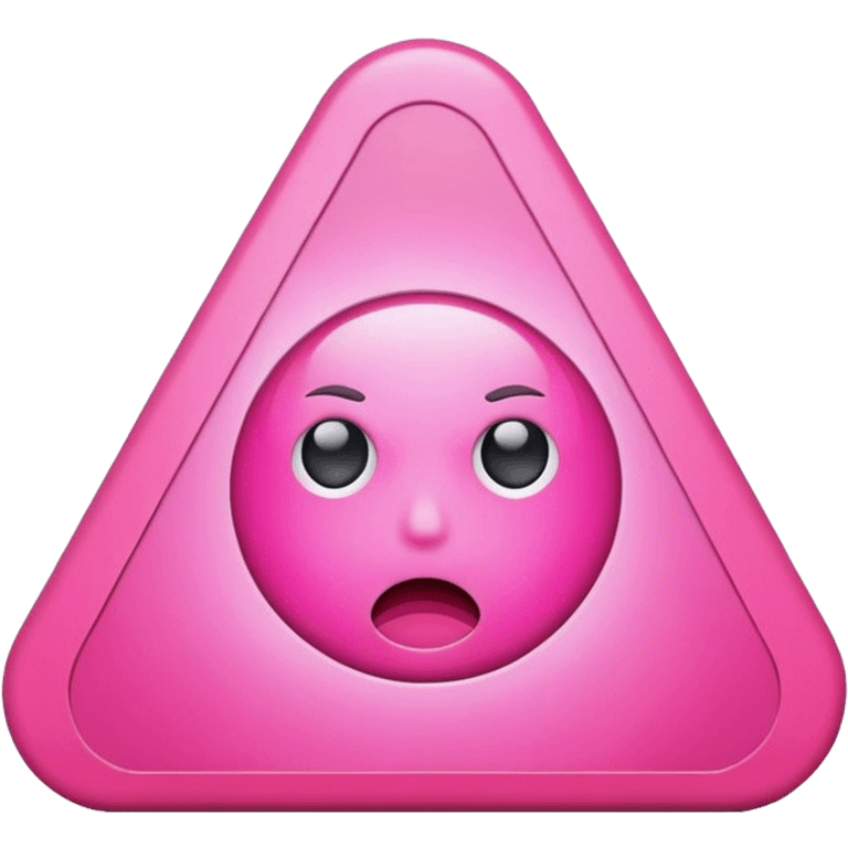 pink alert icon emoji