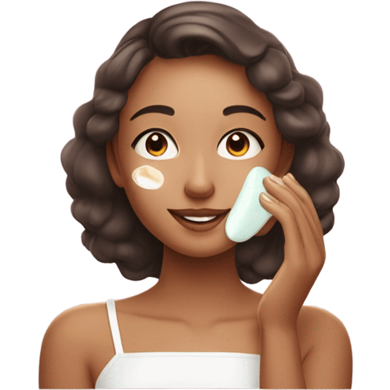 skin care girl emoji