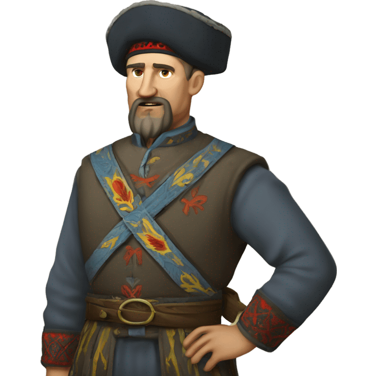 cossack ukrainian emoji